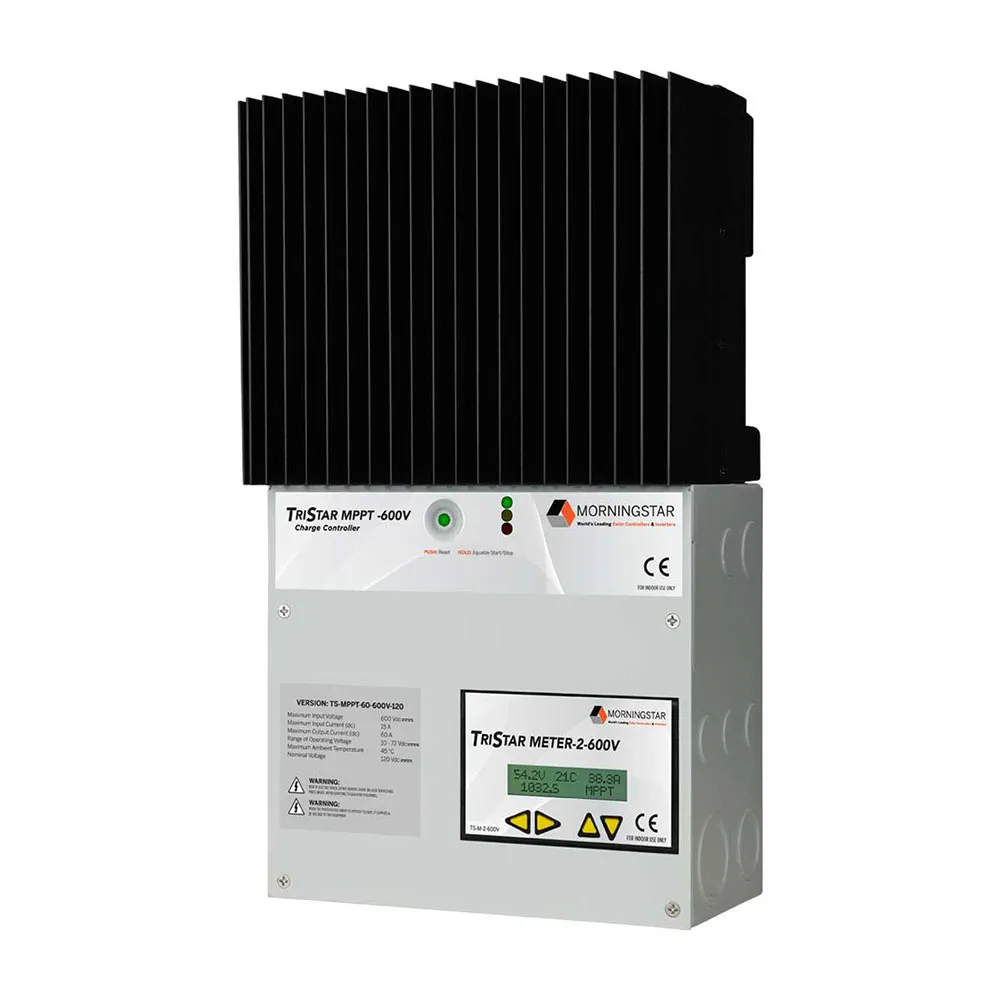 Morningstar - Tristar 60A MPPT Charge Controller – 600VDC with Switch Box | Circuit Solar