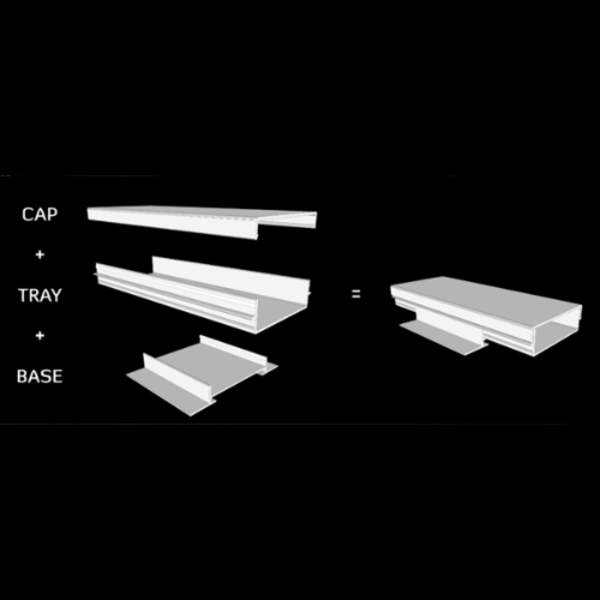 Unirac - ES10811 EcoTray CAP 96" | Circuit Solar