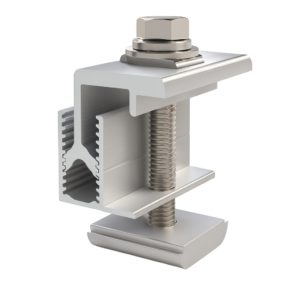 Kinetic Solar - End Clamp adjustable from 30-46mm | Circuit Solar
