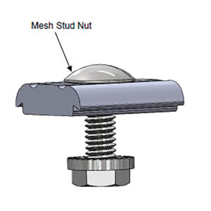 Kinetic Solar - Bifacial Mesh Stud Nut - 50 pack | Circuit Solar