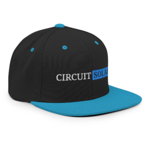 Circuit Solar Flexfit Snapback Hat | Circuit Solar