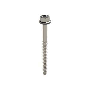 Kinetic Solar - 5/16 x 4" Self Drilling Lag Screw with EPDM Neoprene Washer | Circuit Solar