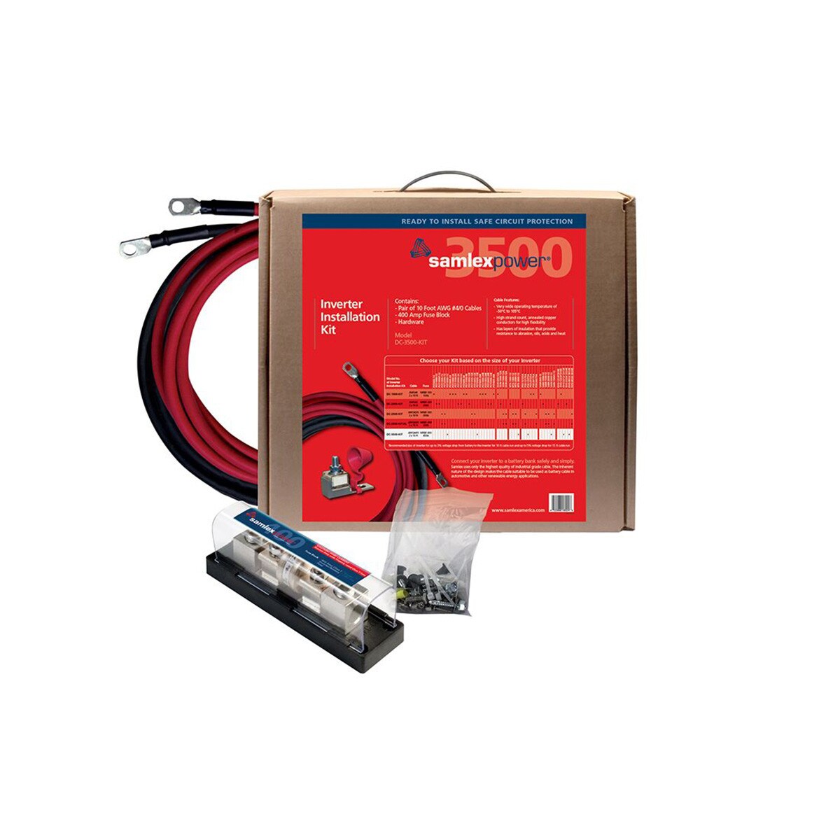 Samlex - 400A Inverter Installation Kit | Circuit Solar