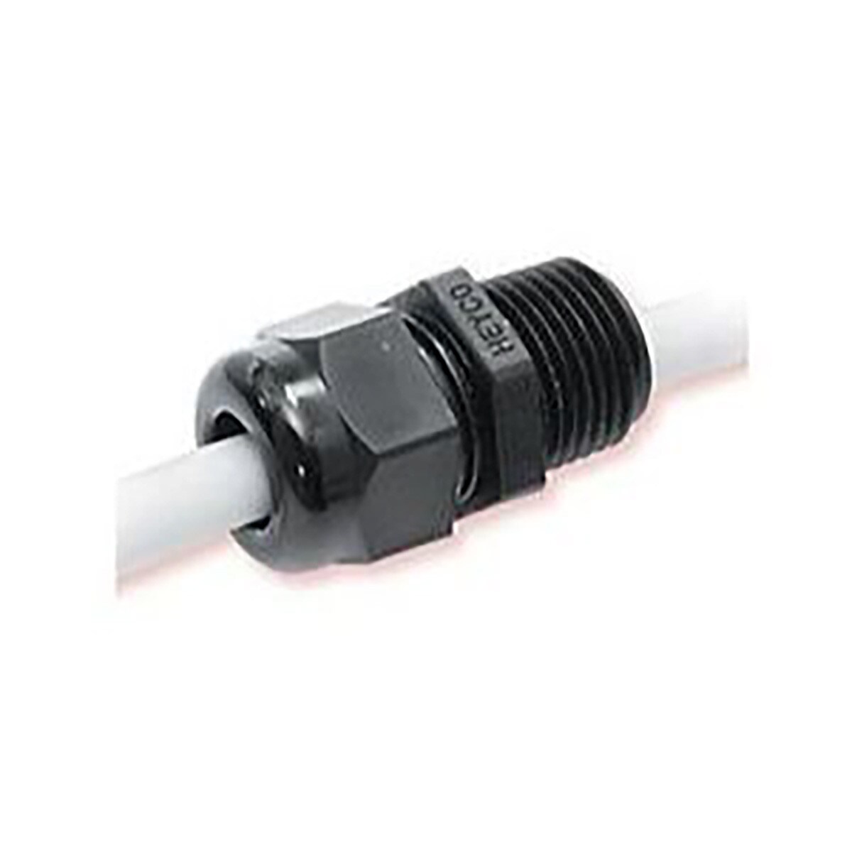 Heyco - Liquid Tight Cordgrip, 1/2” NPT, Black | Circuit Solar