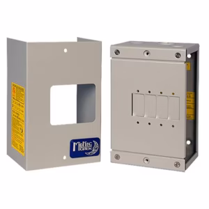 Midnite Solar - Enclosure for 1-4 Panel Mount Breakers | Circuit Solar