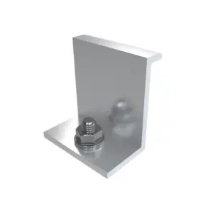 Fast-Rack - Mill Finish End Clamp | Circuit Solar