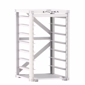Soluna P7 Rack – For Soluna 10K HV Batteries, Cables Included, Supports up to 6 × 10K HV | Circuit Solar