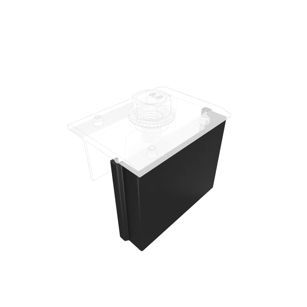 Fast-Rack - Click-Lock Clamp Stopper - 40mm Black | Circuit Solar