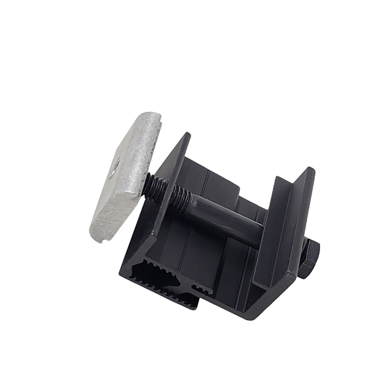Kinetic Solar - Black End Clamp Adjustable from 32-50mm | Circuit Solar
