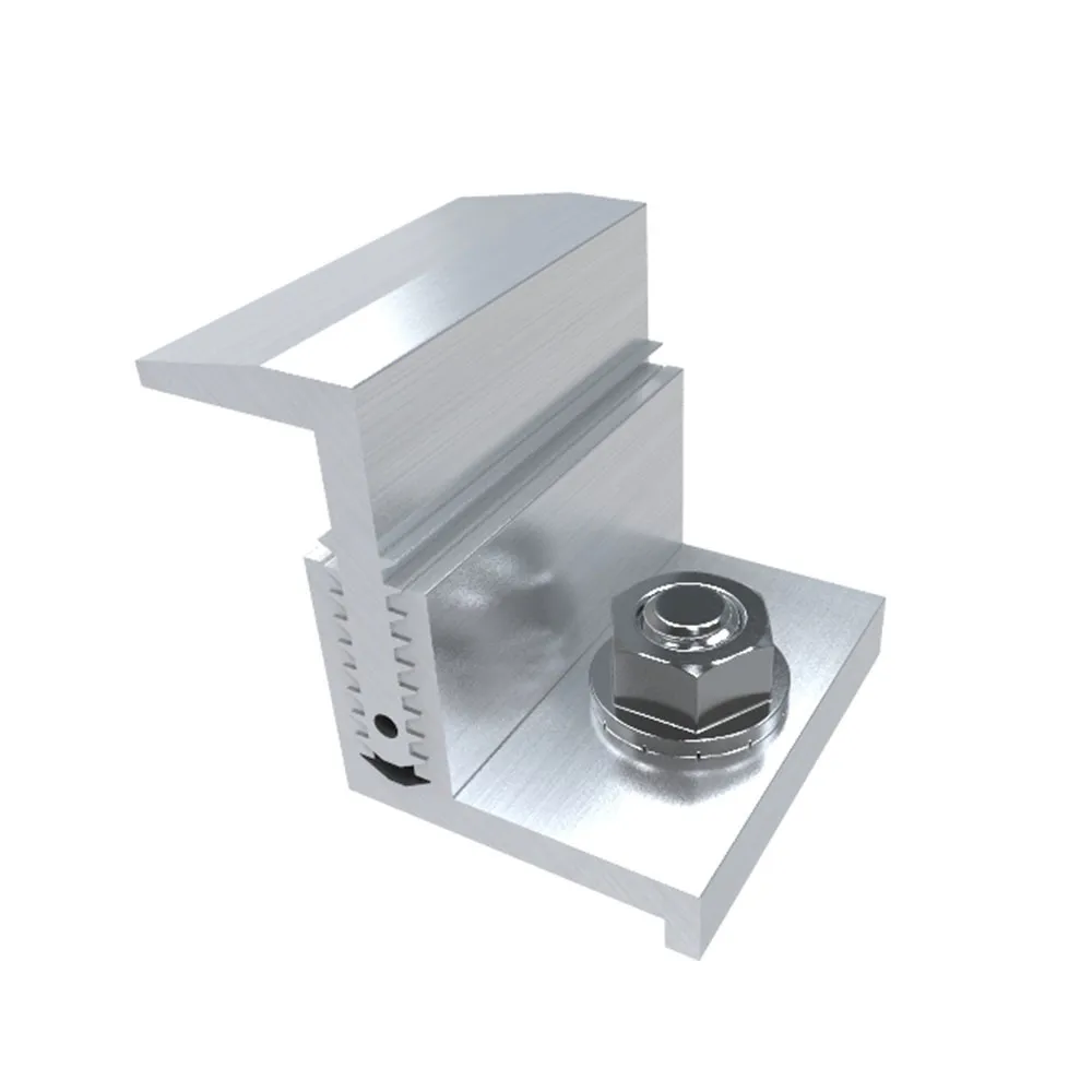 Fast-Rack - End Clamp Assembly Universal 35-50MM | Circuit Solar