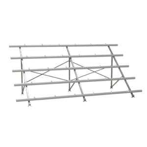 Kinetic Solar – 6 Module Static Angle Ground Mount [40°] Portrait | Circuit Solar