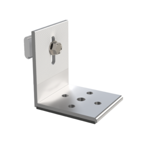 Kinetic Solar - Universal L Mount with One Self Drilling 4" Bolt and Neoprene washer | Circuit Solar