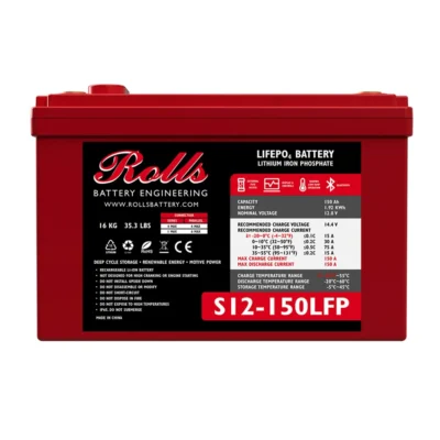 Rolls - 12V 150Ah LFP Battery | Circuit Solar Rolls - 12V 150Ah LFP Battery | Circuit Solar