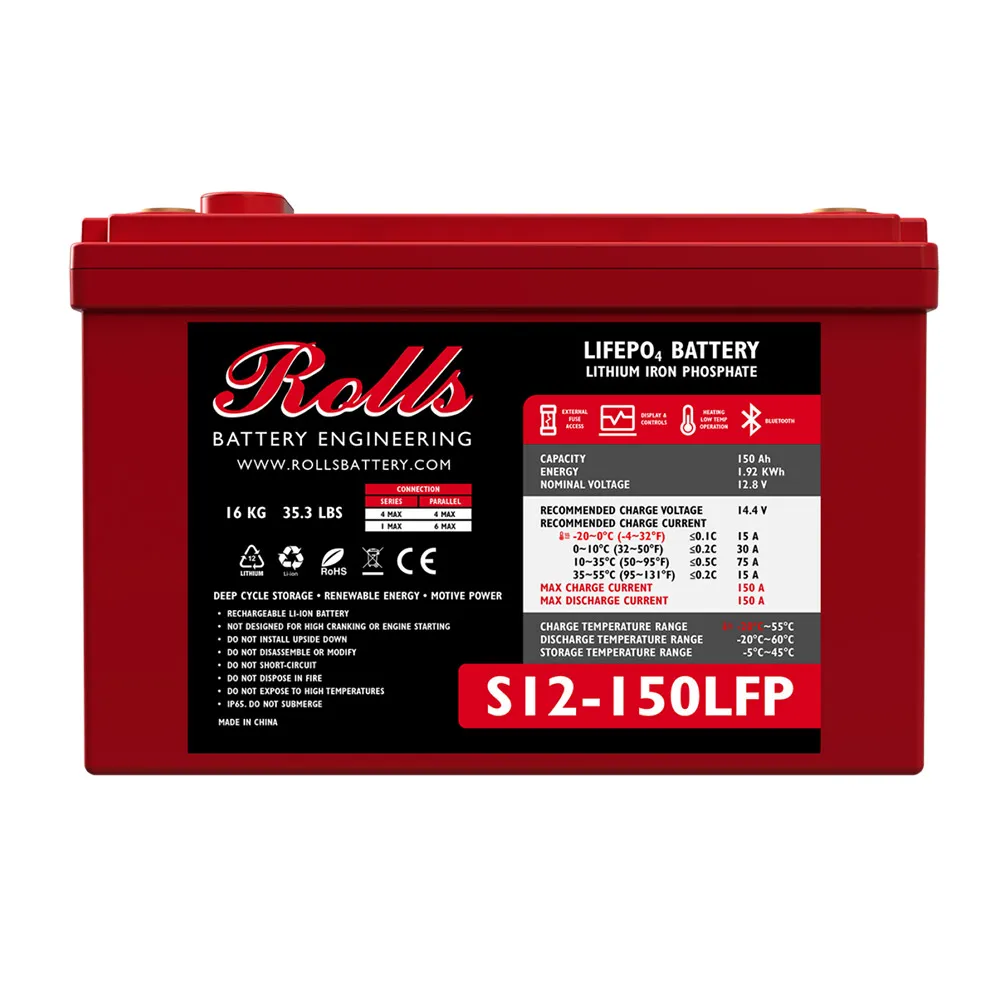 Rolls - 12V 150Ah LFP Battery | Circuit Solar