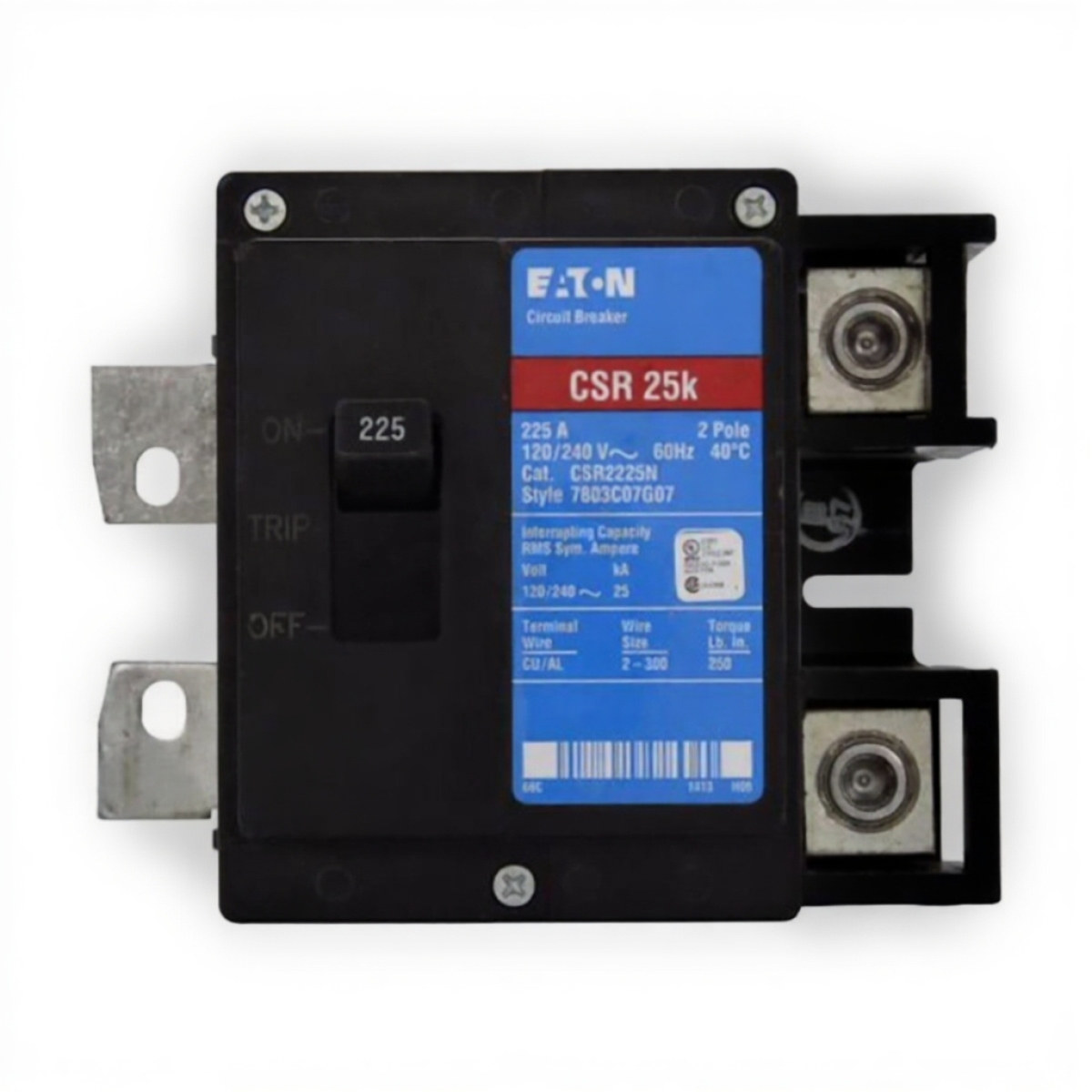 Eaton - 2 Pole 100A 25kAIC Breaker for Enphase Enpower | Circuit Solar