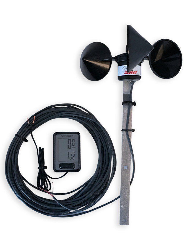Inspeed - Pole Mount Cup Anemometer | Circuit Solar